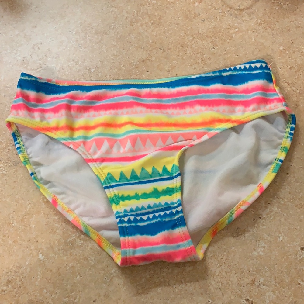 NWT Large Rainbow Bikini Bottoms.
